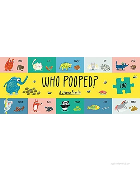 Who Pooped? 100 Piece Jigsaw Puzzle