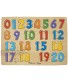 Melissa & Doug Numbers Sound Puzzle Wooden Puzzle With Sound Effects 21 pcs