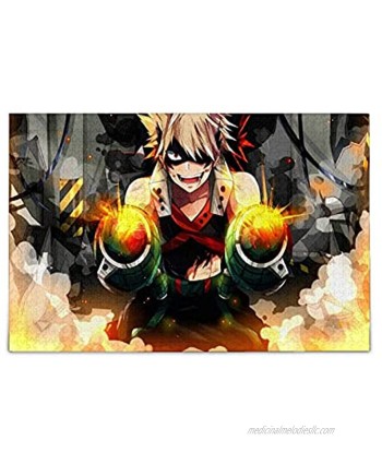 500 Piece Jigsaw Puzzle for Adults and Families My Hero Academia Katsuki Bakugo Jigsaw Puzzle Educational Games Puzzle