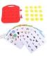 caralin Children Memory Training Matching Pair Game Early Education Interactive Toy Parent Child Link up Chess Toys Puzzle Board