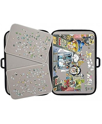 Puzzle Mates 1039 Jumbo Portapuzzle Deluxe up to 1000 PCE Multi