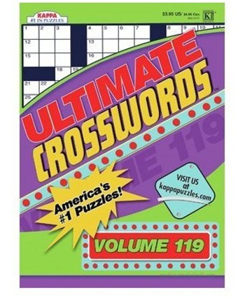 Ultimate Crosswords Puzzle Book [Set of 4]