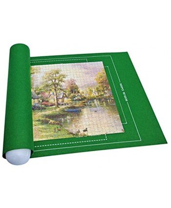 zuoshini Jigsaw Puzzle Roll Mat Play Mat Puzzles Blanket for Up to 1500 Pieces Puzzles Travel Storage Bag