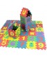 36Pcs Kids Puzzle Exercise Play Mat 4.72 x 4.72 Inches Interlocking Alphabet and Numbers Floor Puzzle Comfortable Soft Foam Games Mat for Boys Girls Easy to Clean