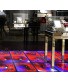 Art3d 6-Piece Liquid Fusion Floor Tile Hard Floor Chair Mats 16 Sq.Ft Blue-Red