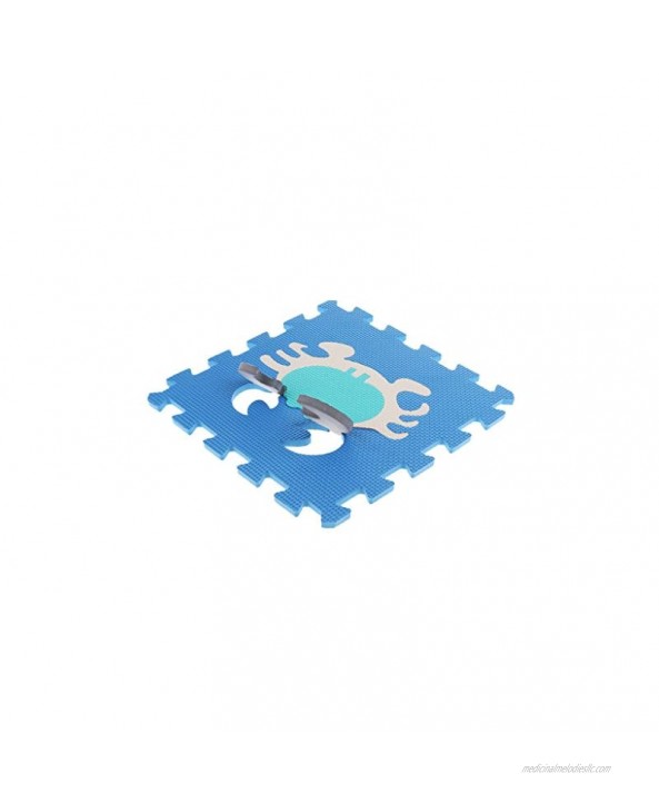 menolana Interlocking Soft Foam Mats for Kids to Play on Floor Various Themes to Choose Ocean-A as described