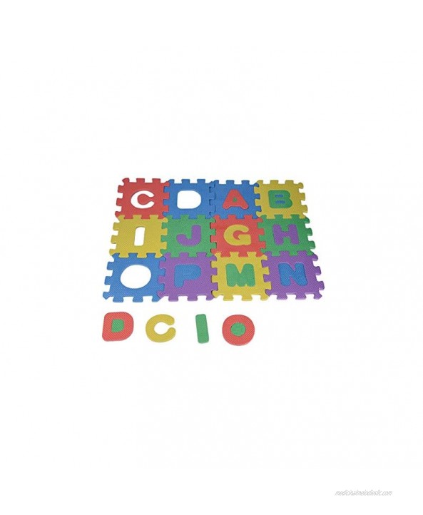Patchwork Carpet QUNANEN 36Pcs Baby Child Number Alphabet Puzzle Foam Maths Educational Toy Gift Baby Floor Mat Multicolor