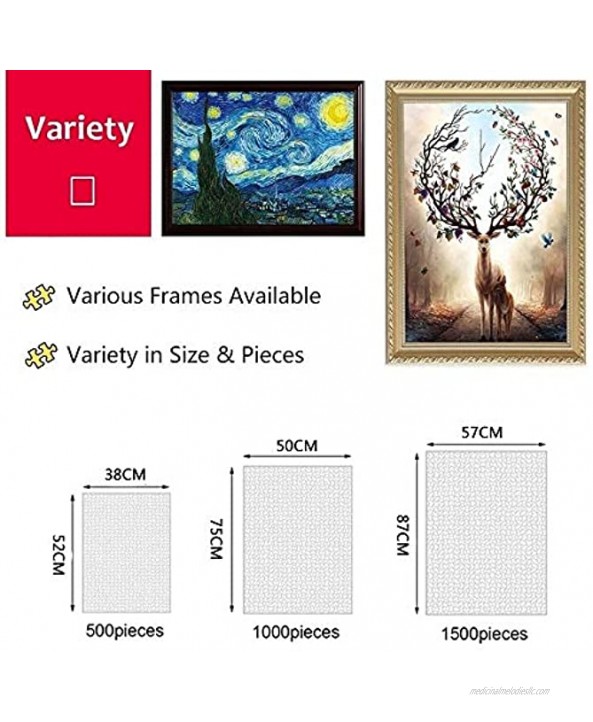 500 1000 1500 Pieces Jigsaw Puzzles Children Entertainment Toys Learning Education Puzzle Games Storm with Lightning On The Sea 0109 Color : No partition Size : 1000 Pieces