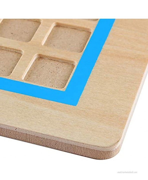 Andux Land Sudoku Board Toy 2-in-1 Wooden Chess Puzzle Game SD-04 Sudoku & Flying Chess