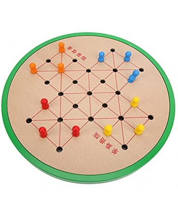 BJAGR 5 in 1 Wooden Children's Intelligent Multifunctional Sudoku Puzzle Board Game Children's Toys