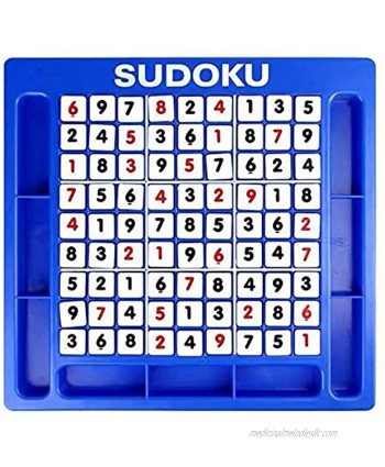COMFEELING Sudoku Board Game with Book of 120 Sudoku Puzzles Math Brain Teaser Desktop Toys for Kids and Adult