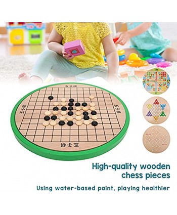 Desktop Sudoku Puzzle Multifunctional Board Game Design Fine and Beautiful Workmanship 5 in 1 Wooden Sudoku Board Game for Outdoor Activity for Kid