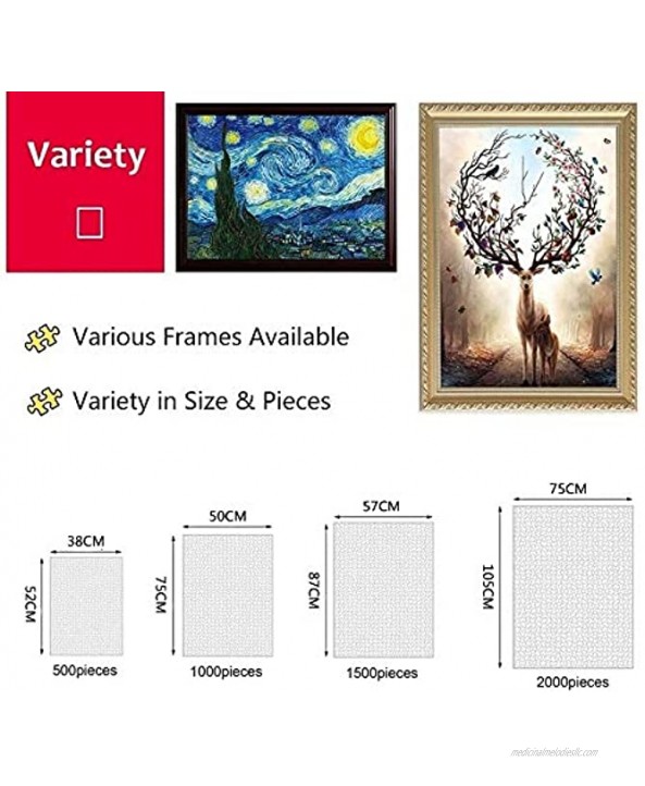 Jigsaw Puzzle Mysterious Woman Stretching Body Adult Children Educational Toys Family Interactive Games 500 1000 1500 2000 Pieces 0122 Color : Partition Size : 1500 Pieces