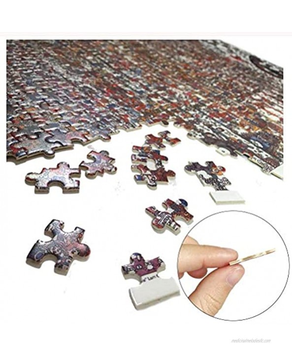 Jigsaw Puzzles Flaming Guitar Adults Kids Intellectual Decompression Challenging Perfect for Family Fun 500 1000 1500 2000 Pieces 0116 Color : Partition Size : 500 Pieces