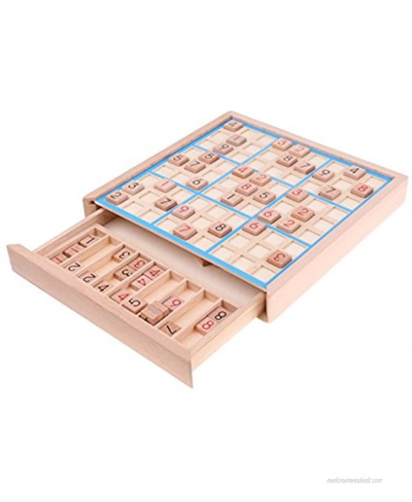 N C Children Board Number Chess Puzzle Digital Sudoku Educational Wooden Kid Toy