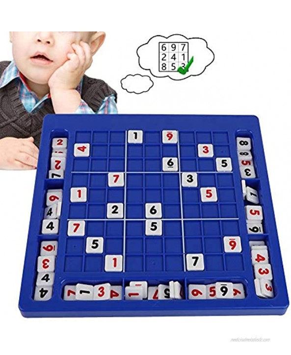 Sudoku Board Children Kids Sudoku Chess Board Game Toy Educational Puzzle Playset Indoor Outdoor for Family Fun & Parties Development Logic Thinking Training