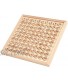 Toyvian Wooden Sudoku Board Game Wooden Table Numbers Puzzle Game Logical Reasoning Training Classic Puzzle Table Toy