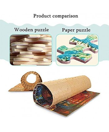 Wooden Jigsaw Puzzles Meadow Cattle Adult and Kids Leisure Creative Crossword Game Educational Toys 500 1000 1500 2000 Pieces 1224 Color : Partition Size : 500 Pieces