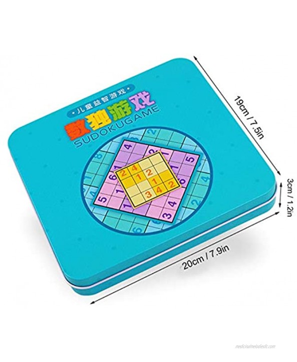 Wooden Sudoku Board Medium In Size Magnetic Sudoku Strong Adsorption Force Improve Thinking And Logic Ability for Boys Home Kindergarten Girls