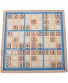 Wooden Sudoku Board with Der Digital Wood Block for Kids Math Brain Teaser Desktop Toys