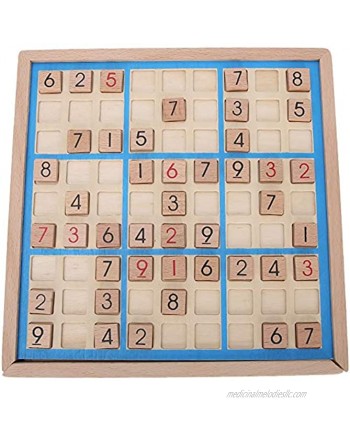 Wooden Sudoku Esoes Toys Wooden Sudoku Game Educational Number Toy Educational Toy Gift for Kids and Adults