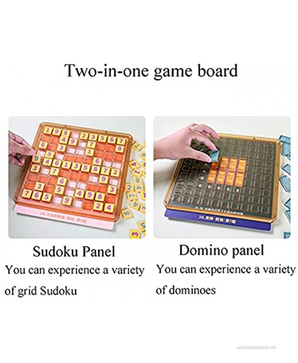 Z-Color Sudoku Dominoes Children's Entry Ladder Training Nine Square Grid Sudoku Game Board Puzzle Thinking Toy