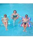 3 Pack Inflatable Pool Float Hammock Water Hammock Lounges Multi-Purpose Swimming Pool Accessories Saddle Lounge Chair Hammock Drifter for Pool Lake Outdoor Beach Blue Red Green