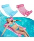 AIWAN LEZHI 2-Pack Premium Swimming Pool Float Hammock Comfortable Inflatable Swimming Pools Lounger Water Hammock Lounge