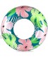 Inflatable Pool Tube Swim Ring Pool Floats for Adults Plants Swim Tubes Beach Swimming Party Toys Rafts Floaties 90cm 35.4"Green