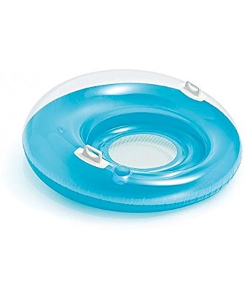 Intex Sit 'n Lounge Inflatable Pool Float 47" Diameter for Ages 8+ 1 Pack Colors May Vary