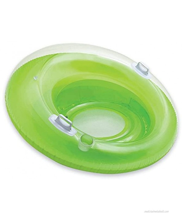 Intex Sit 'n Lounge Inflatable Pool Float 47 Diameter for Ages 8+ 1 Pack Colors May Vary