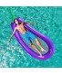 SUNSHINE-MALL Pool Lounger Float for Adult,Eggplant mesh Bottom Pool Float,Pool Floating Chair Great for Chilling in The Pool and Have held up with Kids Crawling on Them. 250x110cm