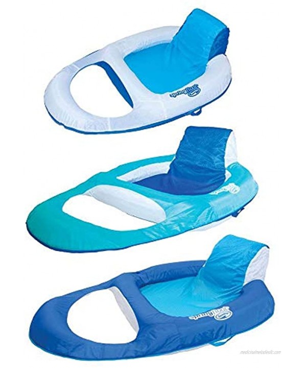 Swimways Spring Float Recliner 13018 Colors Vary