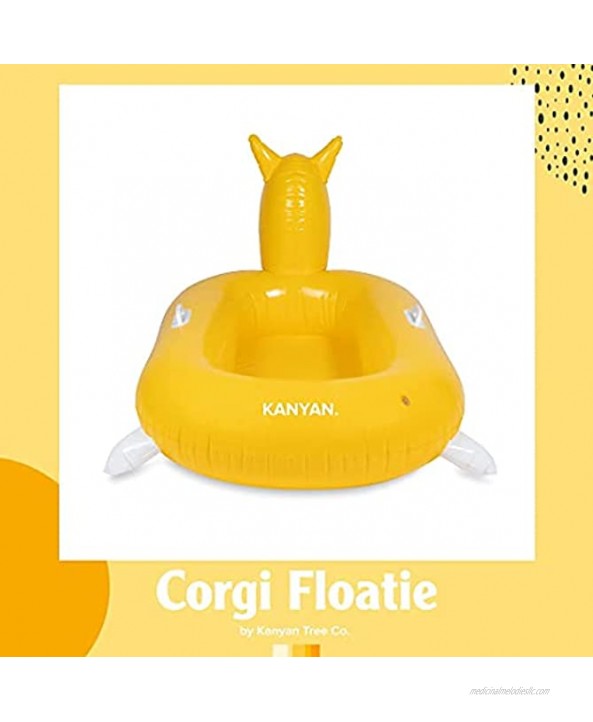 The Corgi Floatie Corgi Pool Float by KANYAN. Giant Inflatable Dog Pool Float Dog Float. Funny Pool Floats Party Float