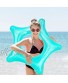 Glitter Inflatable Swimming Rings 39" Glitter Starfish Swimming Pool Float Inflatable Swimming Tube Swim Pool Floats Toy Beach Party Vacation Ocean Party Decoration for Adult and Teens