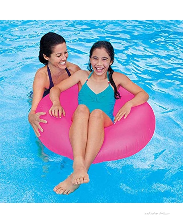 Intex Frost Tube Inflatable Sturdy Swim Pool 36 Color May Vary,2-Pack Assorted