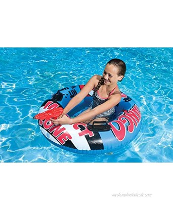 Poolmaster Bump N Squirt Swimming Pool Tube With Action Squirter Blue