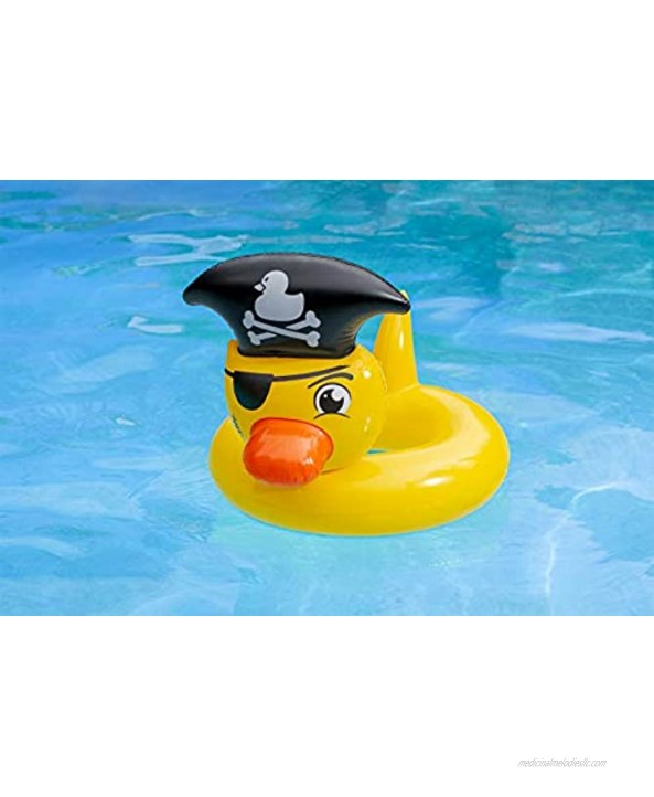 Poolmaster Swimming Pool Float Pirate Duck Tube Multi