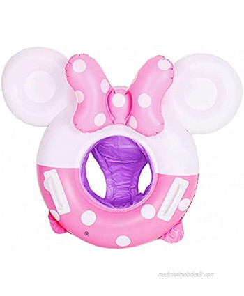 Swimming Float for Minnie Mouse Cartoon Kids Baby Swimming Ring Inflatable Pool Floating Round Pool Children Toy Float Thick