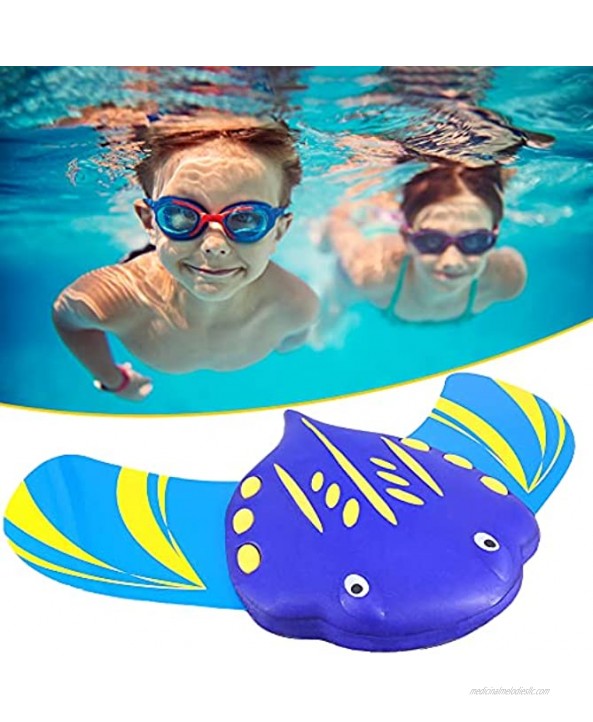 Ginfonr Summer Kids Swimming Pool Toy Mini Stingray Adjustable Self-propelled Devil Fish Flipper Training Underwater Glider Equipment Diving Water Toys