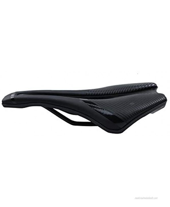 CHXW Road Bicycle Saddle Mountain Comfortable Lightweight Soft Cycling MTB Saddle Color : Black