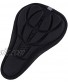 CHXW Soft and Comfortable Foam Seat Cushion Cycling Saddle for Bicycle Bike Accessories Color : Black