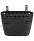DFKEA Children's Bicycle Bicycle Thickened Plastic Front Hanging Basket Storage Bag Accessories Black