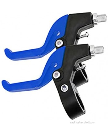 Toys Games Bike Brakes Set Child Rider Brake Clutch Levers ，Aluminum Alloy Handbrake Handle Cycling Parts for Kids Mountain Bicycle Equipment 1 Pair Color : Blue