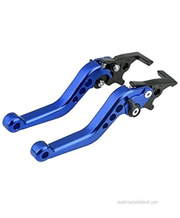 Toys Games Motorcycle Aluminum Alloy Handbrake Handle Brake Clutch Levers ，Adjustable Electric Scooter Handlebar Grip Motorcycle Cycling Parts ，1 Pair Color : Blue