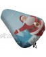 Waterproof Bike Seat Cover Santa Claus with Christmas Tree Merry Christmas and Happy New Year Mountain Road Bicycle Seat Rain Covers Uv Sun Dust Water Resistant Bike Saddle Cushion Protector Cover
