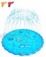 DOCEAN Splash Pad 63" Sprinkler for Kids Outdoor Play Funny Sprinkler Play Mat with 2 Water Squirt Toys Suitable for Toddlers 1-12 Years Old Summer Gifts for Boys Girls