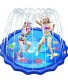 GiftInTheBox Splash Pad Sprinkler for Kids 68" Splash Play Mat with Whale Pattern Baby Infant Wading Swimming Pool Party Water Toy Summer Outdoor Water Toys for Girls Boys and Dogs