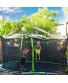 High Mountain Trampoline Sprinkler and Outdoor Trampoline Waterpark Outside Trampoline Sprinkler Trampoline Sprinklers for Summer and Trampoline Mister on Kid's Trampoline Sprinkler 14 Foot