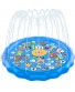 Kidcia Splash Pad 68” Sprinkler for Kids & Toddlers Kids Sprinkler Pool for Outdoor Summer Game & Party Wading Pool for Learning-A-Z Alphabet & Animals Educational Design